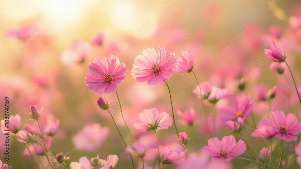 Floral Paradise: A Serene Tapestry of Blooms in Vibrant Hues Floral Paradise: A Serene Tapestry of Blooms in Vibrant Hues