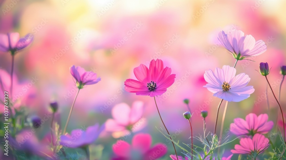 Floral Paradise: A Serene Tapestry of Blooms in Vibrant Hues Floral Paradise: A Serene Tapestry of Blooms in Vibrant Hues