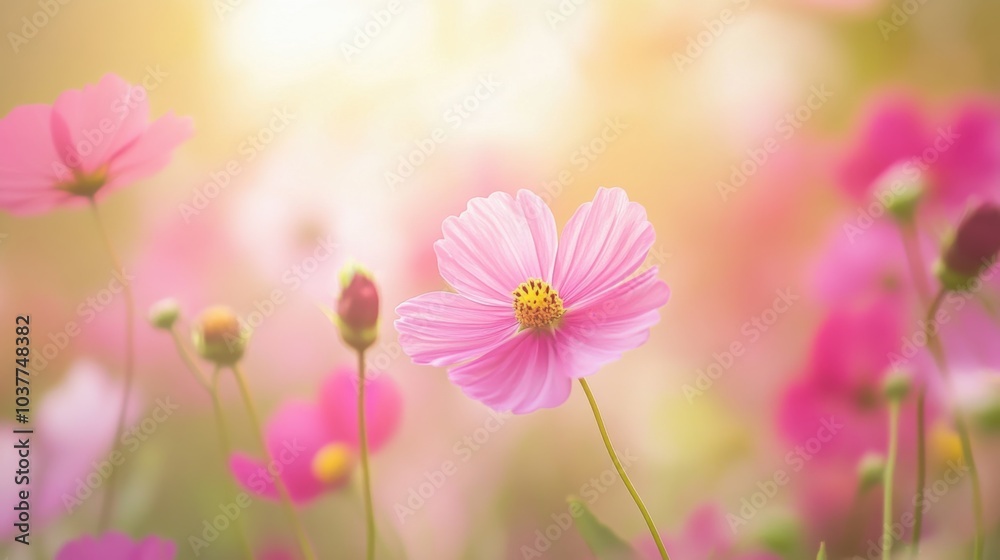 Floral Paradise: A Serene Tapestry of Blooms in Vibrant Hues Floral Paradise: A Serene Tapestry of Blooms in Vibrant Hues