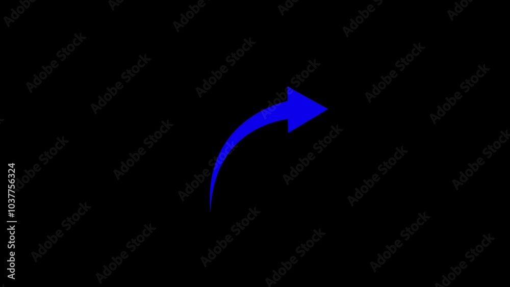 Share icon animation with black background Share icon animation with black background