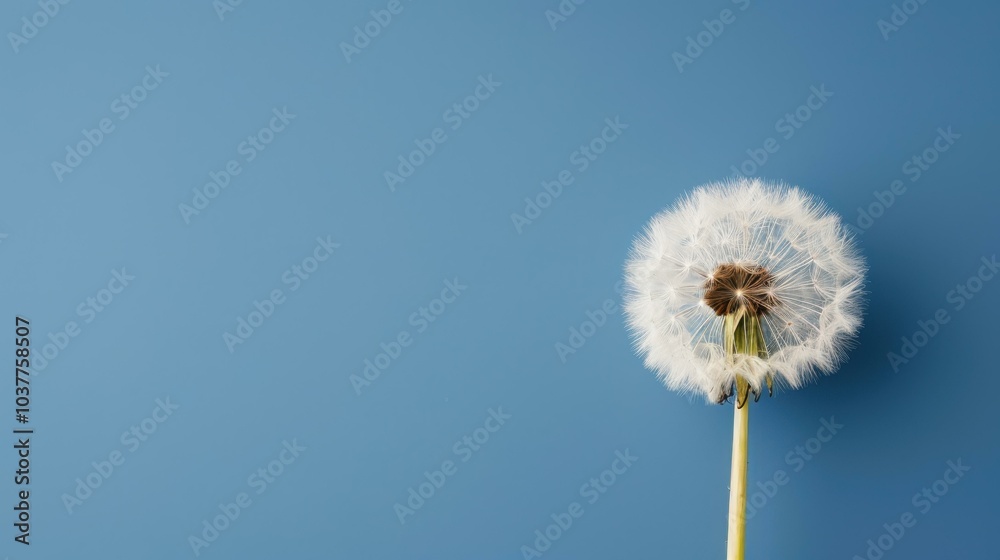 Soft, fluffy dandelion seeds dance in the spring breeze, embodying romance and the beauty of natures gentle touch. Soft, fluffy dandelion seeds dance in the spring breeze, embodying romance and the beauty of natures gentle touch.