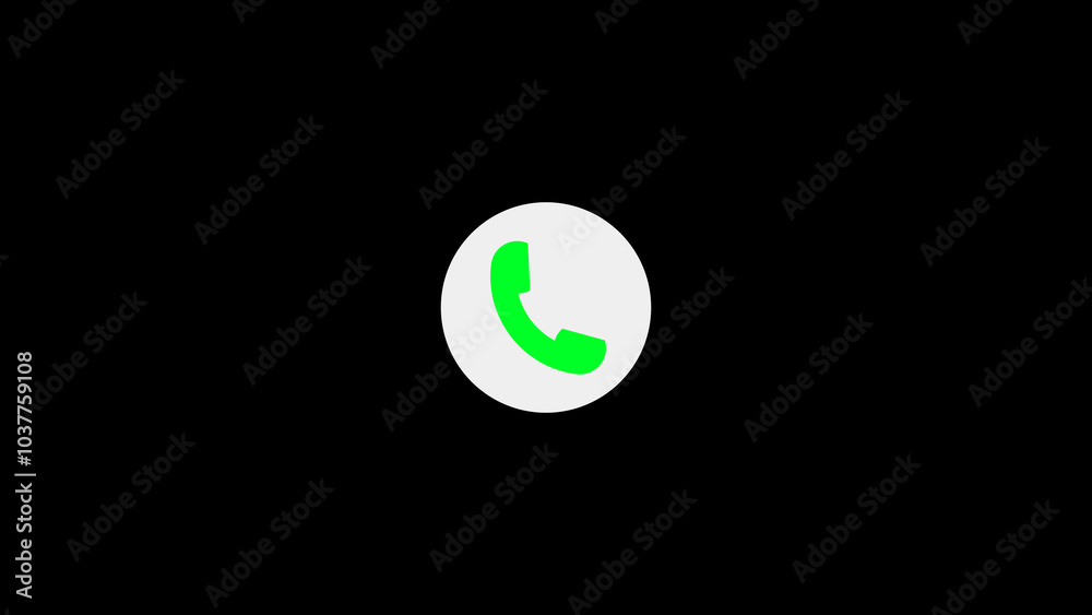 green light call icon