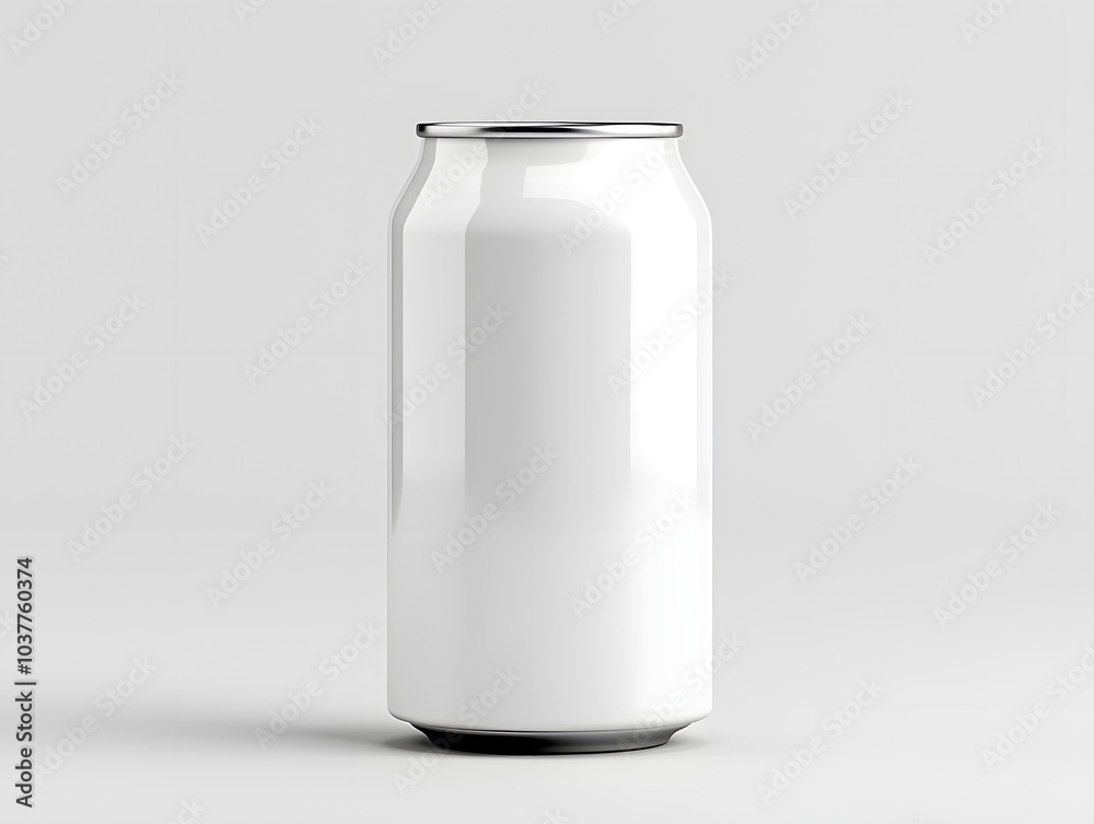 17ドリンク・アルミ缶無地のモックアップ/Mock-up of plain drink and aluminium cans Gererated AI