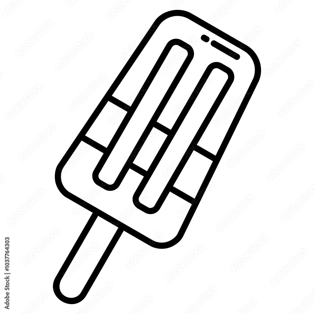 Popsicle Icon Element For Design Popsicle Icon Element For Design