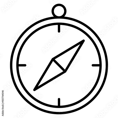 Free Download Compass  Icon Element For Design - GFXLoad