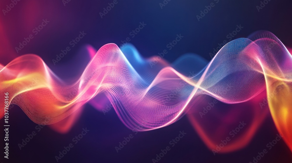 Abstract Neon Wave Abstract Neon Wave