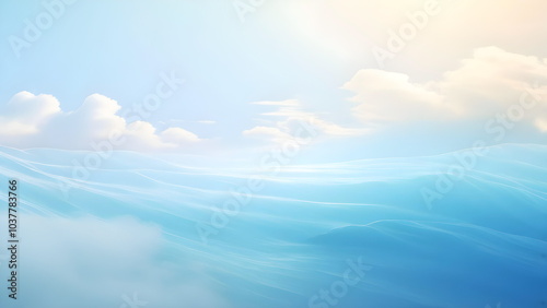 abstract backdrop with sky