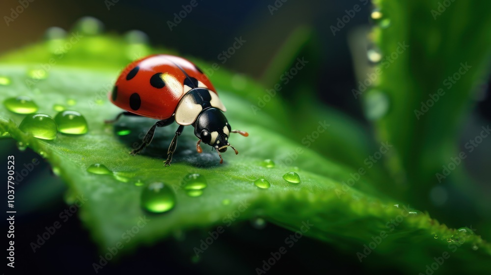 Ladybug on a Leaf Ladybug on a Leaf