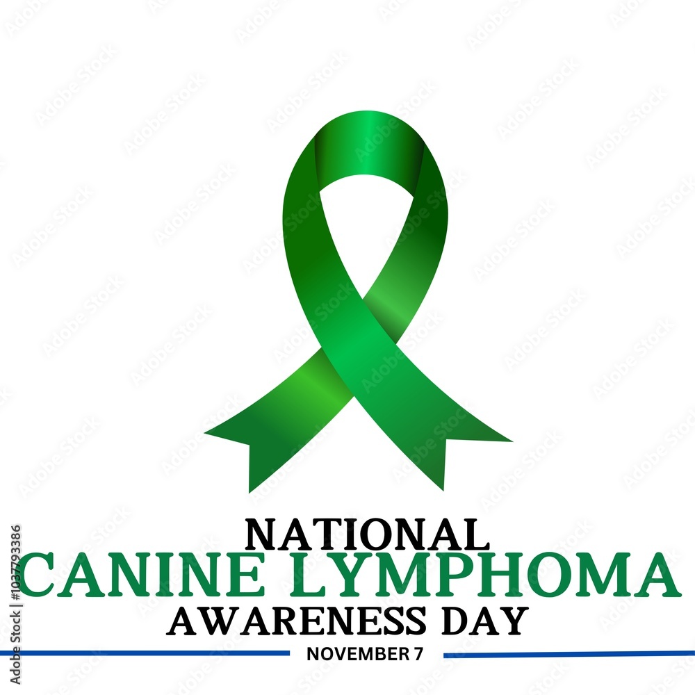 National Canine Lymphoma Awareness Day. November 7. Holiday concept. National Canine Lymphoma Awareness Day. November 7. Holiday concept.