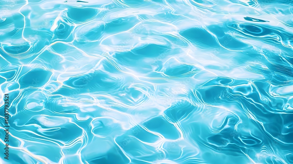 Obraz premium Blue Water Texture Background