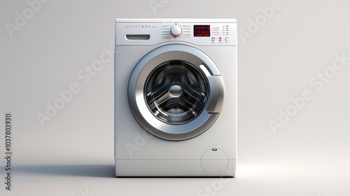 A household appliance on a white background - a practical and essential item in modern living. This appliance stands out against the pure white backdrop, representing convenience and functionality in 