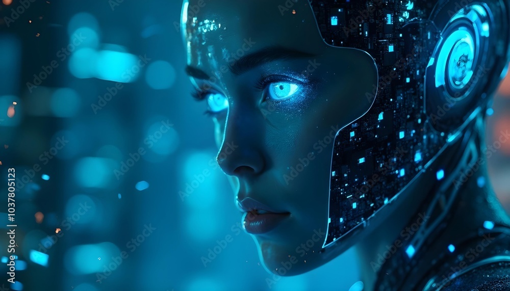 portrait of a person with a background