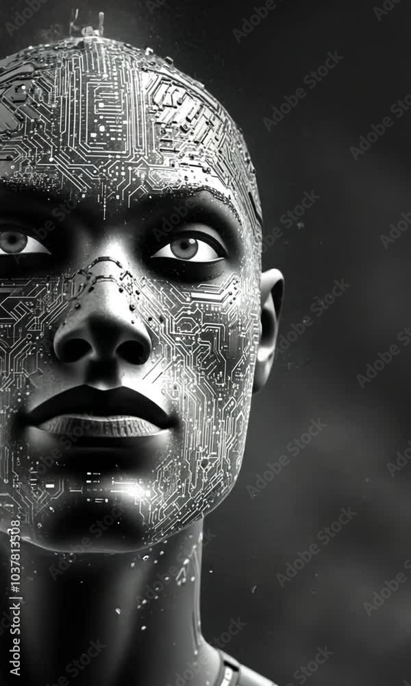3 d illustration of human head 3 d illustration of human head