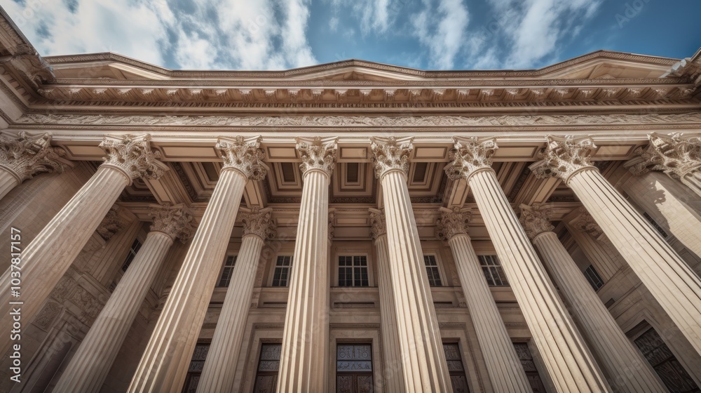 Classical Architecture, Columns & Sky Classical Architecture, Columns & Sky
