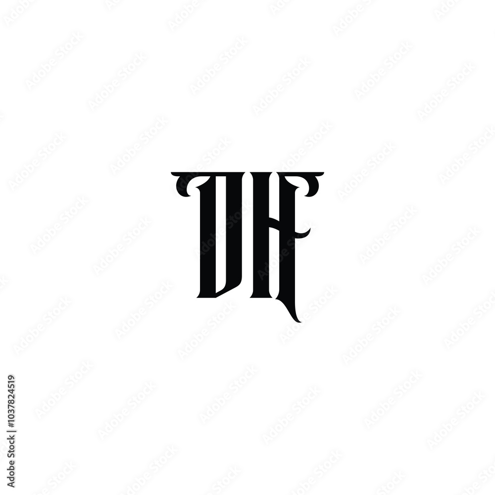 DH monogram logo design letter text name symbol monochrome logotype alphabet character simple logo DH monogram logo design letter text name symbol monochrome logotype alphabet character simple logo