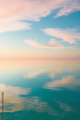 Serene Sunset over Calm Waters