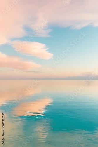 Serene Sunset over Calm Waters