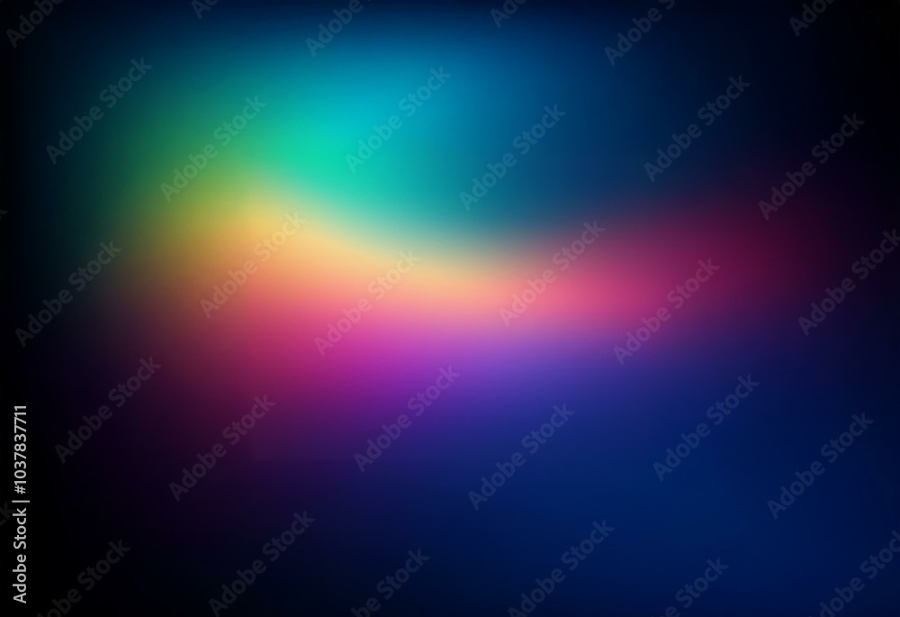 Obraz premium Abstract gradient background with blurred rainbow colors.