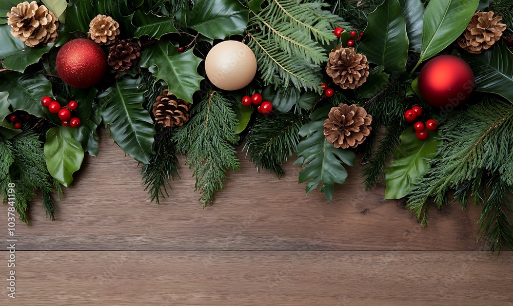 holiday tropical decor, celebrate the season with a christmas banner, Generative AI holiday tropical decor, celebrate the season with a christmas banner, Generative AI