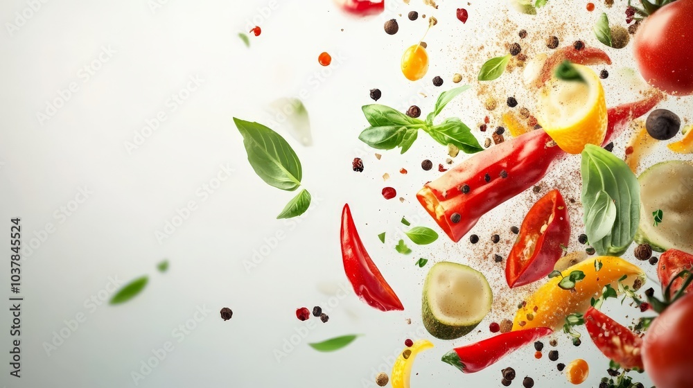 Vibrant Culinary Masterpiece: A Feast for the Senses Vibrant Culinary Masterpiece: A Feast for the Senses
