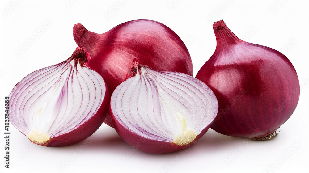 Obraz premium cebula, czerwień, jarzyna, jedzenie, izolowany, swiezy, biała, przyprawa, składnik, naturalny, wegetarianin, zdrowa, cebula, bliska, nieugotowany, dojrzałe, allium, bulwa, fiolet, ciąć, ciąć, korzenie