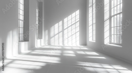 Sunlight Streaming Through Windows