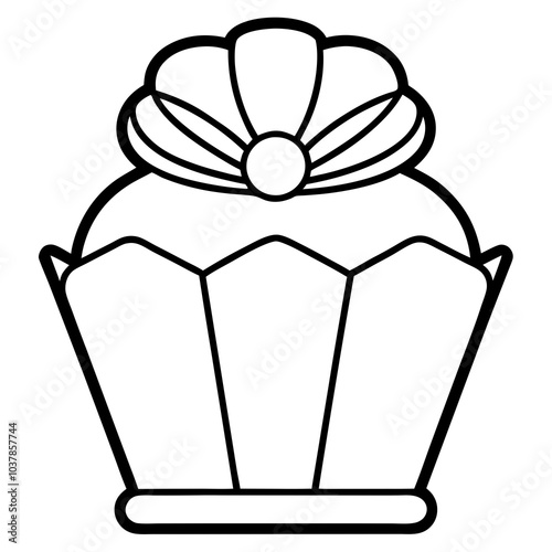 Favors vector illustration line art
