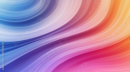 Abstract Background Design with Dynamic Colored Lines