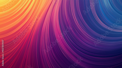 Abstract Colorful Diagonal Light Streaks Background