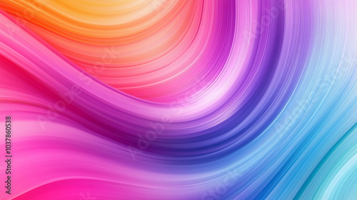 Abstract Background Design with Dynamic Colored Lines