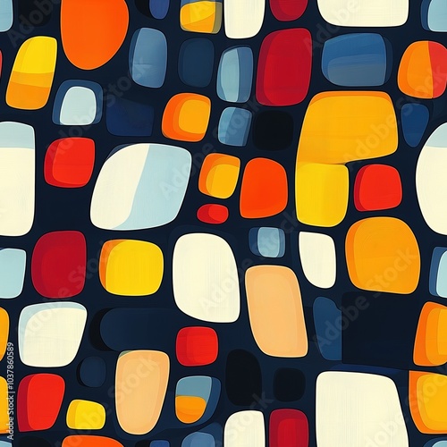 Irregular Thai Pattern in Colorful Grids