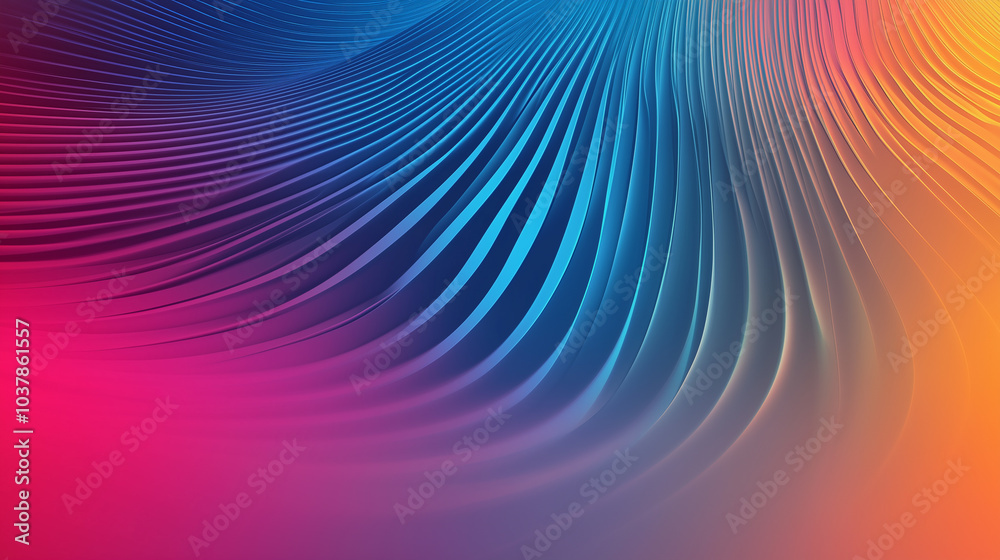 Abstract Flowing Colorful Wave Background Abstract Flowing Colorful Wave Background