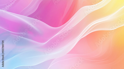 Abstract Background Design with Dynamic Colored Lines