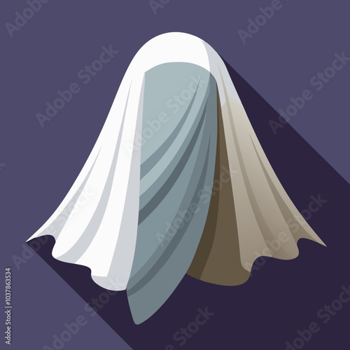 wedding Veil vector illustration 