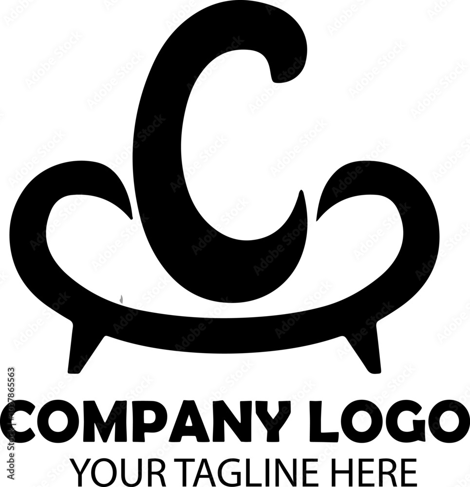 Fototapeta premium Modern and Stylish Logo Design. Ideal for branding, marketing materials, and corporate identity projects.