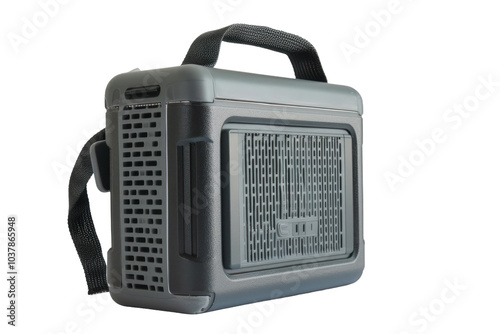 A durable and waterproof Bluetooth speaker designed for outdoor adventures. photo