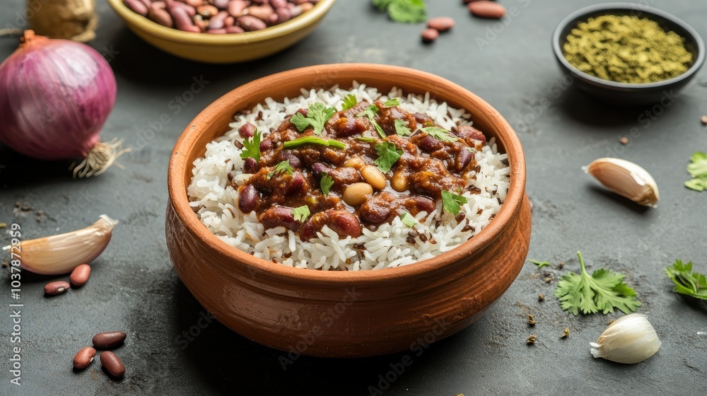 Delicious Rice and Bean Bowl for Healthy Meals Delicious Rice and Bean Bowl for Healthy Meals