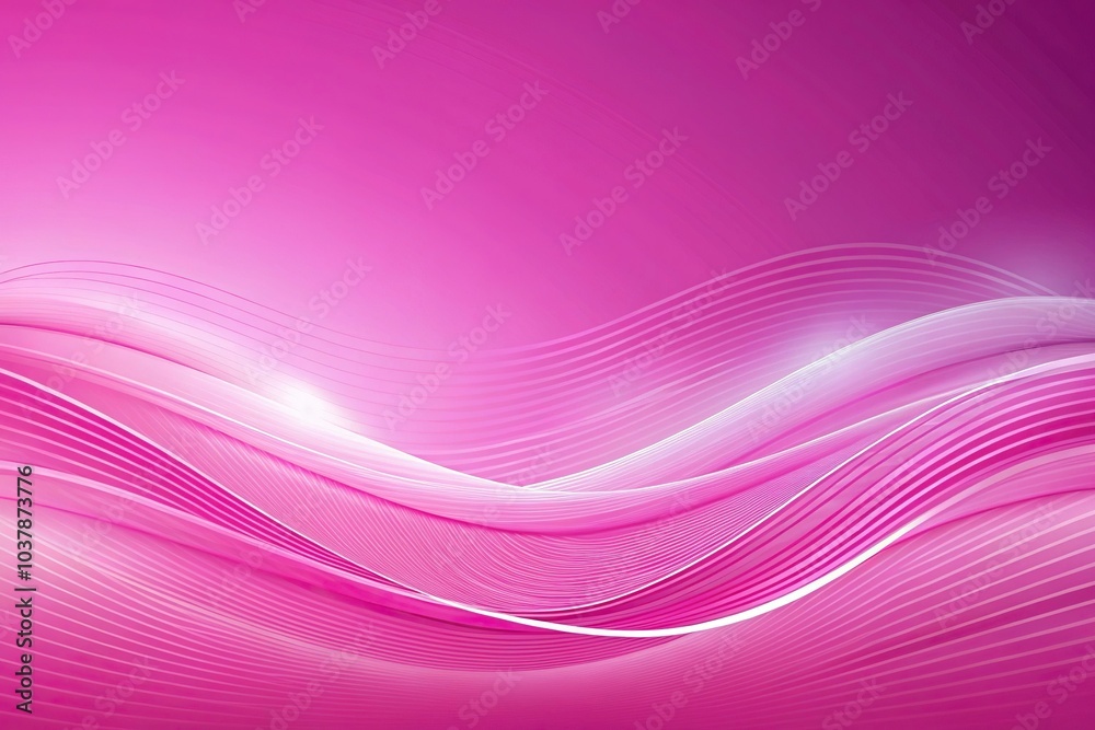 Abstract pink background with wavy lines Abstract pink background with wavy lines