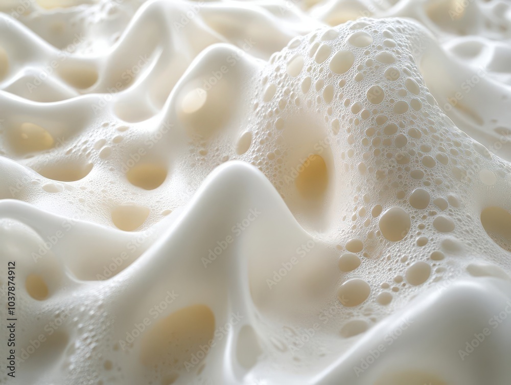close-up view of white soap foam bubbles creating a soft, textured surface, ideal for beauty and hygiene-related visuals close-up view of white soap foam bubbles creating a soft, textured surface, ideal for beauty and hygiene-related visuals
