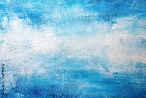 Abstract white and blue textured background