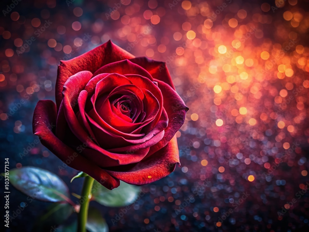 A stunning dark gradient backdrop with grainy textures, showcasing vibrant red roses against deep black hues, ideal for A stunning dark gradient backdrop with grainy textures, showcasing vibrant red roses against deep black hues, ideal for
