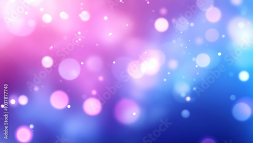 Ethereal Pink and Blue Gradient Background with Sparkles