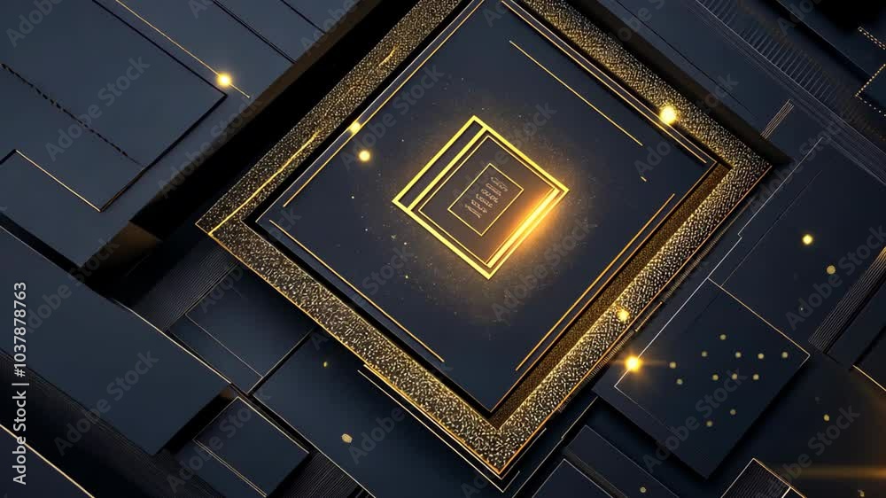 glitter glow light floating around with black gold metal sheet background glitter glow light floating around with black gold metal sheet background