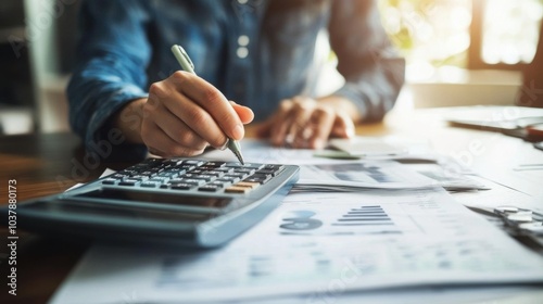 Debt consolidation: Financial consultant helping a client consolidate debts
