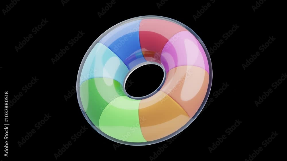 3D Animation of Practical Applications of the Color Wheel in Art | Alpha Channel