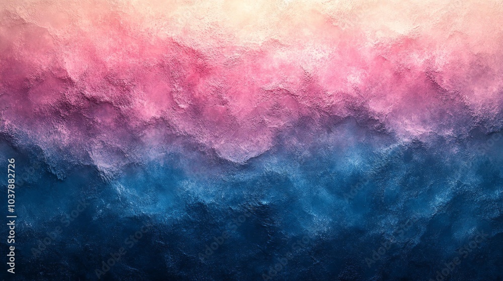 Fototapeta premium Abstract gradient background with textured surface blending pink and blue colors for creative projects artistic designs and modern digital artwork.. Generative AI