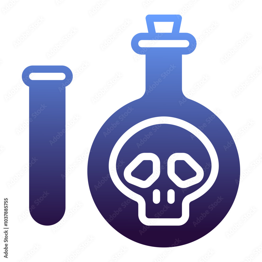 Bucket icon, gradient icon style Bucket icon, gradient icon style