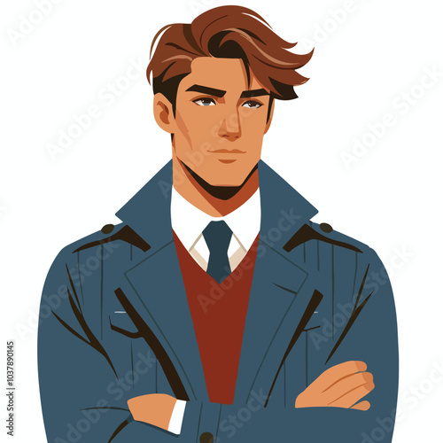 Vector of The Fearless Gentleman