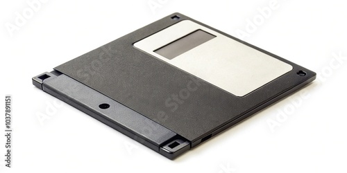 Floppy disk isolated on white background