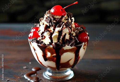 ice cream sundae